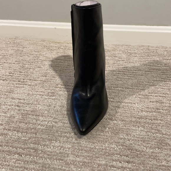 Nine West black leather boots - Picture 3 of 8